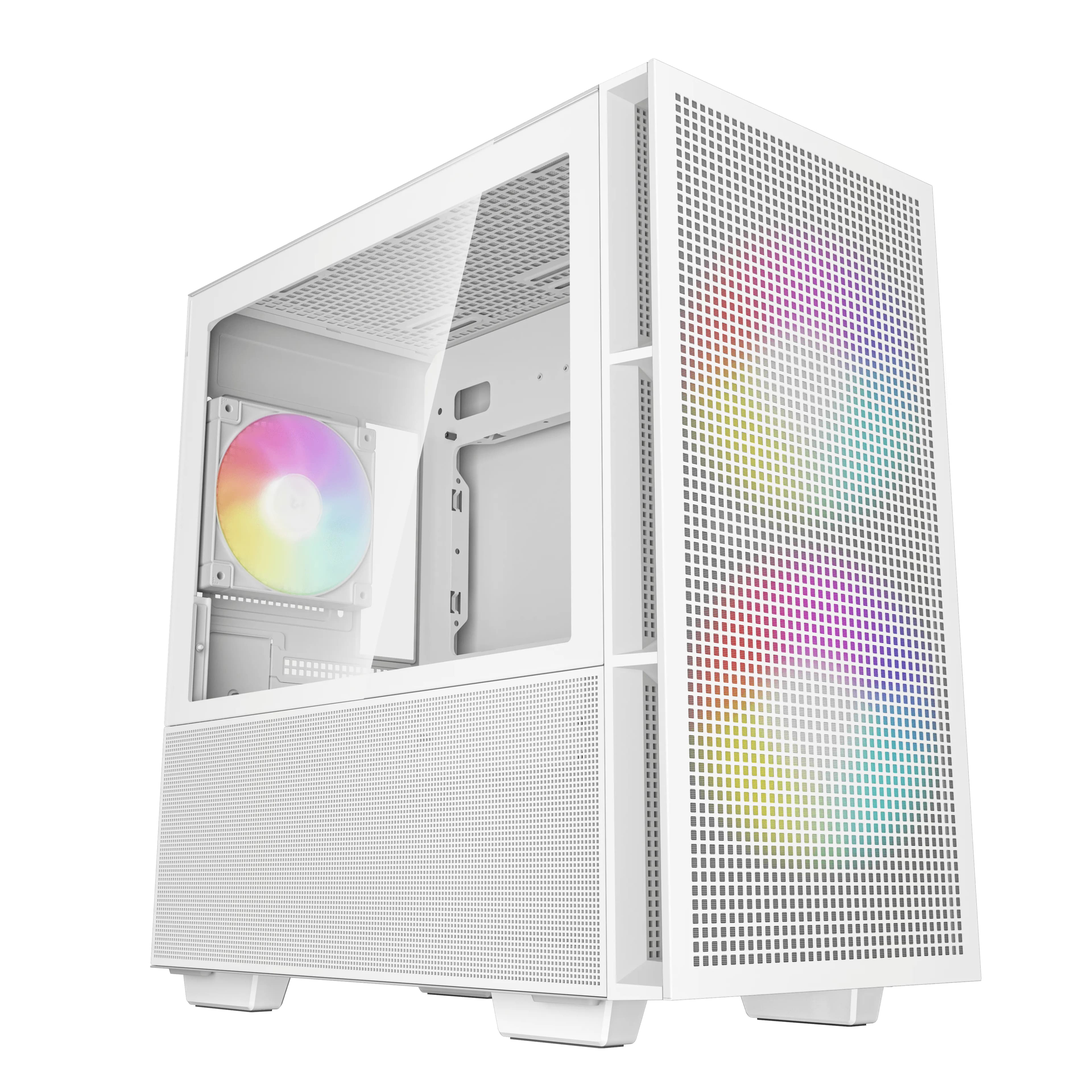 DeepCool CH360 -micro-ATX-kotelo ikkunalla, valkoinen