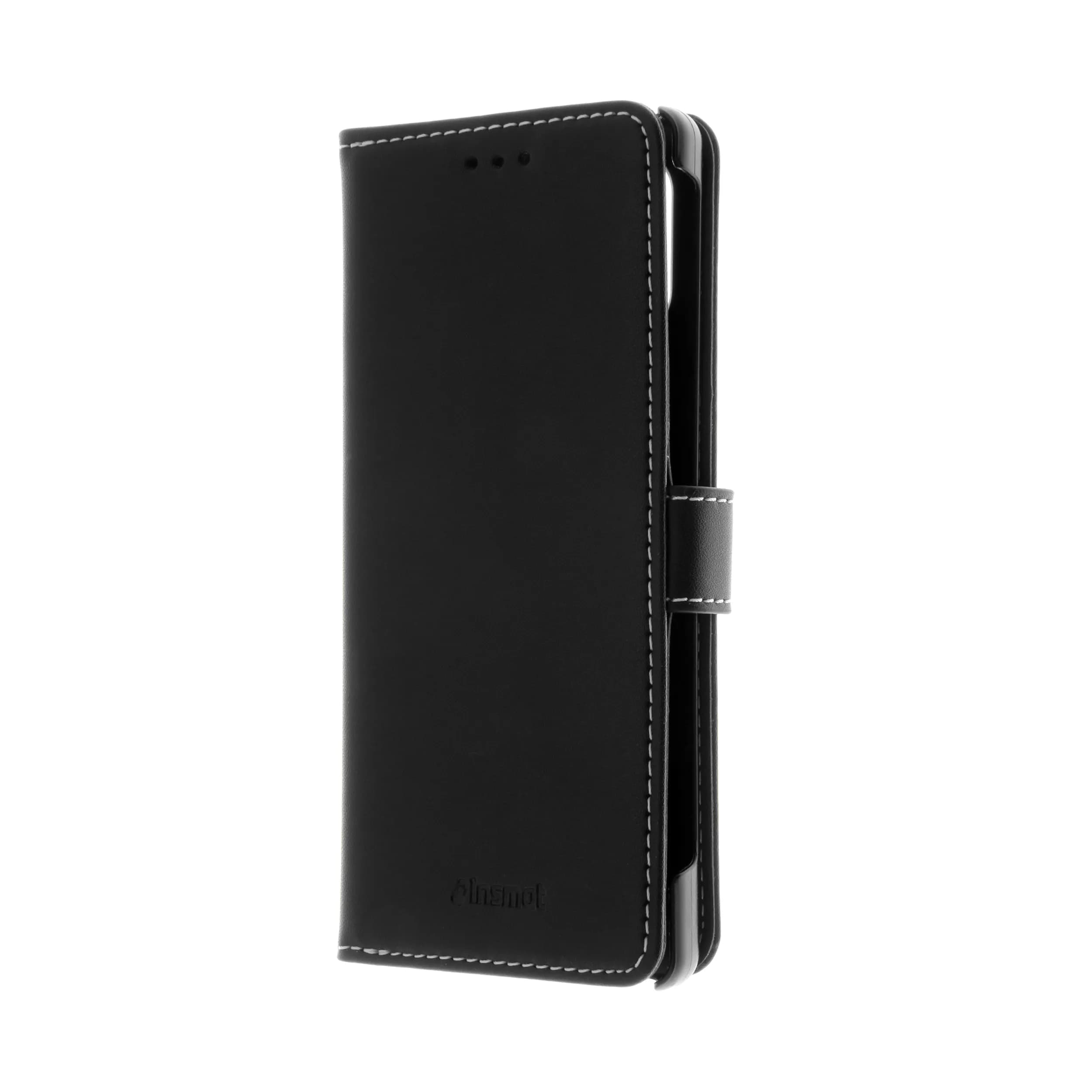 Insmat Flip Case, Xperia 5 V -lompakkokotelo, Musta