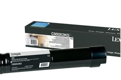 Lexmark C950 C950X2KG Extra High Yield -laservärikasetti, musta