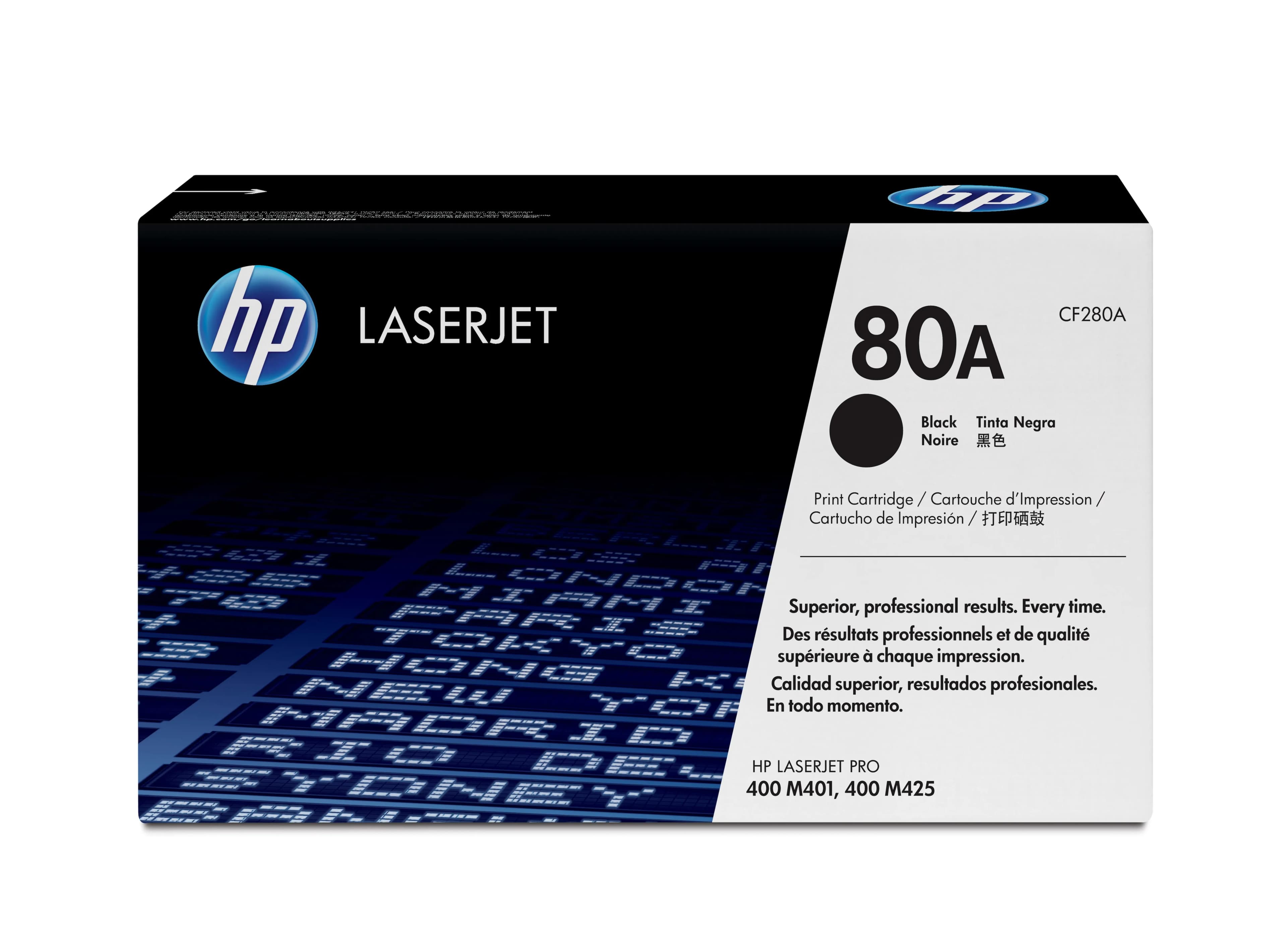 HP 80A CF280A -laservärikasetti, musta