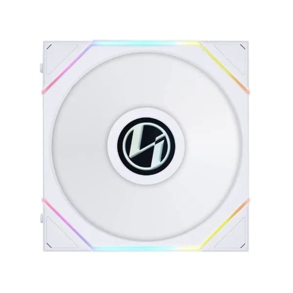 Lian Li UNI FAN TL LCD Wireless 140, 140 mm, PWM, nestelaakeri, ARGB -tuuletin, 1 kpl, valkoinen