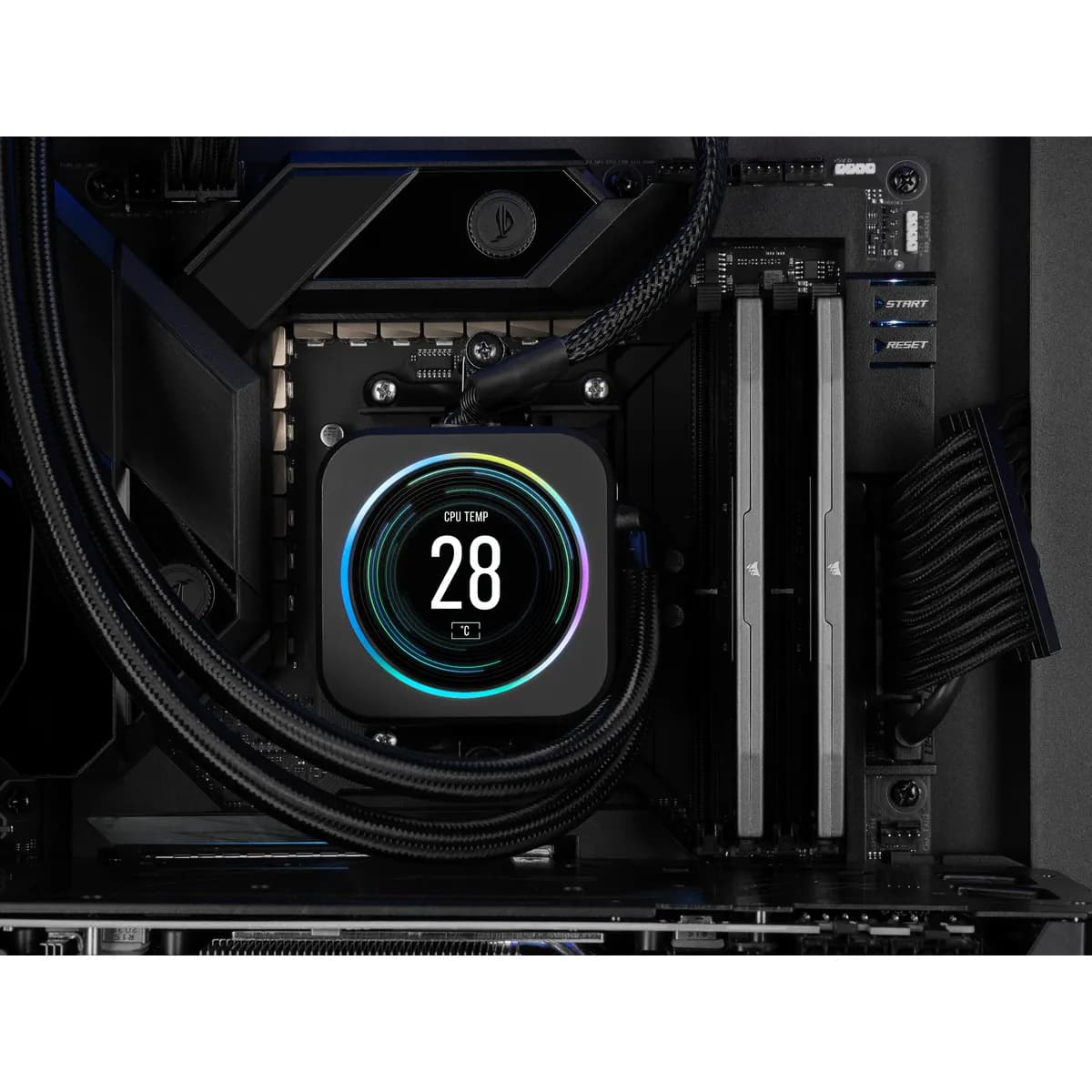 Corsair VENGEANCE 32 Gt (2 x 16 Gt) DDR5 5200 MHz, CL40 -muisti, harmaa (EXPO/XMP)