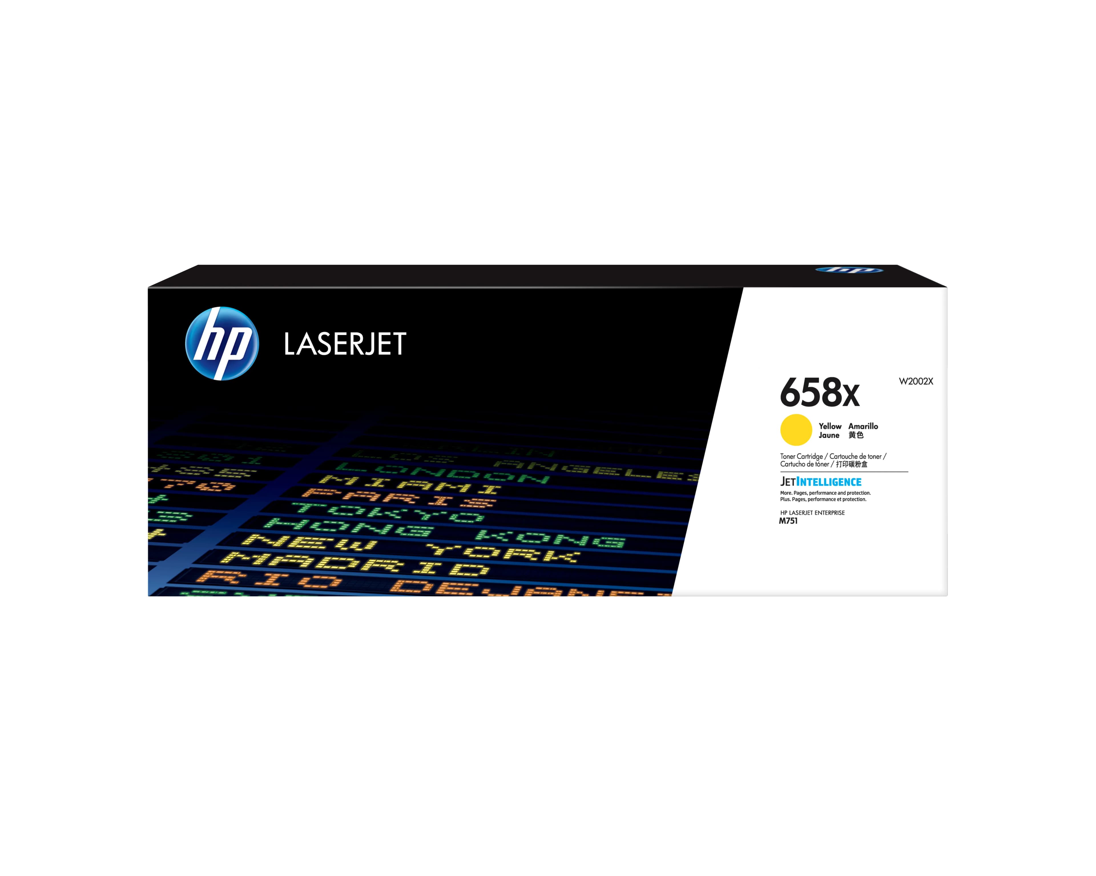 HP 658X XXL-laservärikasetti, keltainen