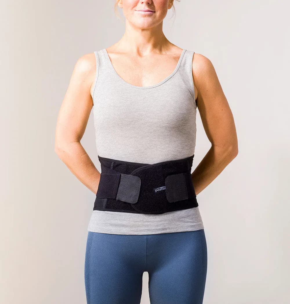SWEDISH POSTURE Stabilize Lannevyö M Musta