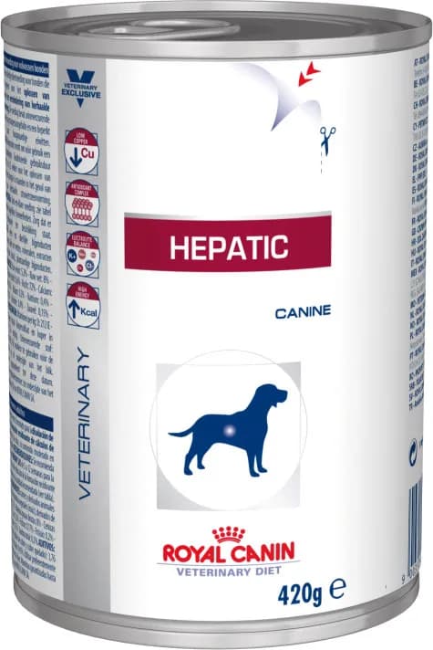 Royal Canin Hepatic, Koiran märkäruoka, Adult, 420 g