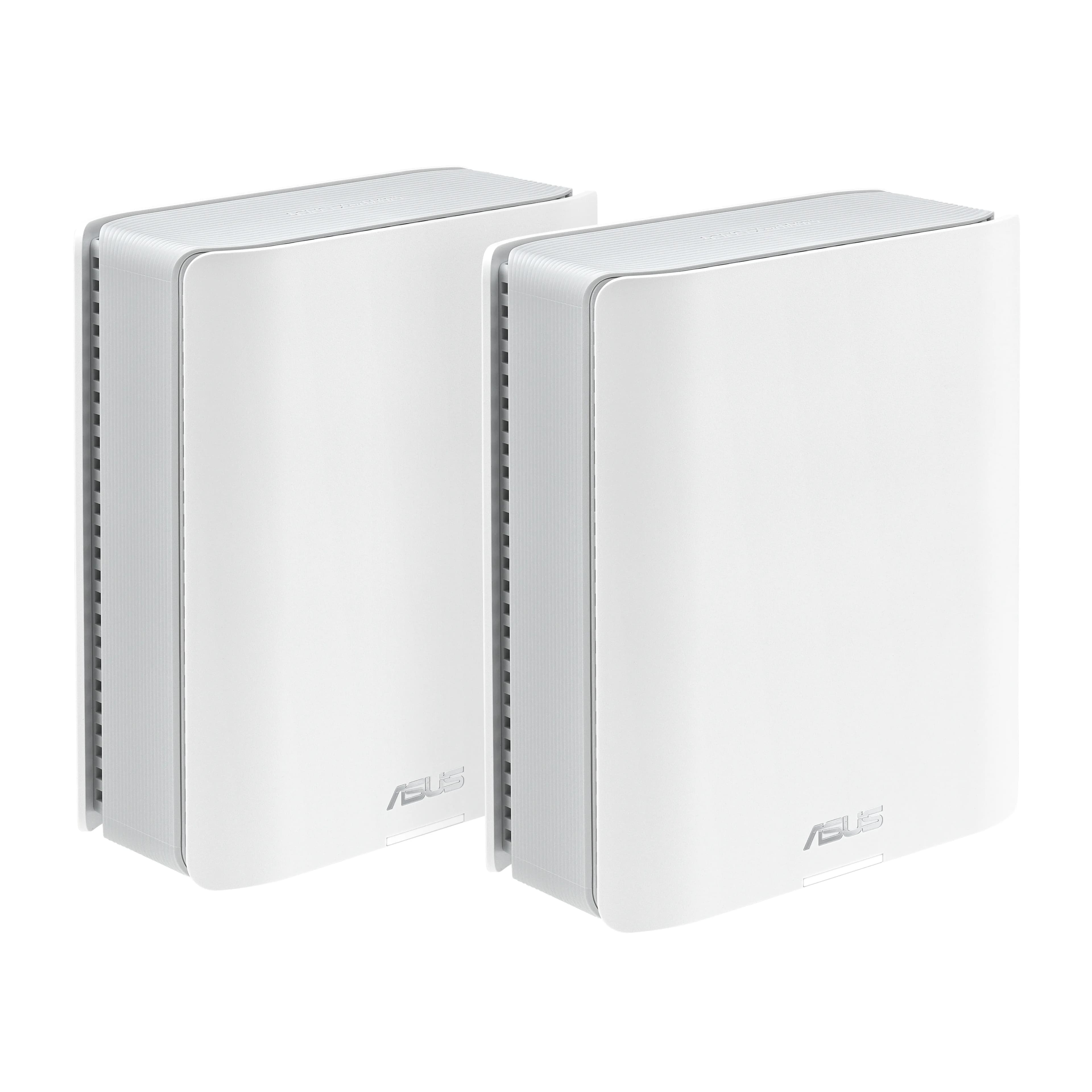 Asus ZenWiFi BT8 -mesh WiFi -järjestelmä, Wi-Fi 7, BE18000, Tri-band, 2 kpl, 5G, valkoinen