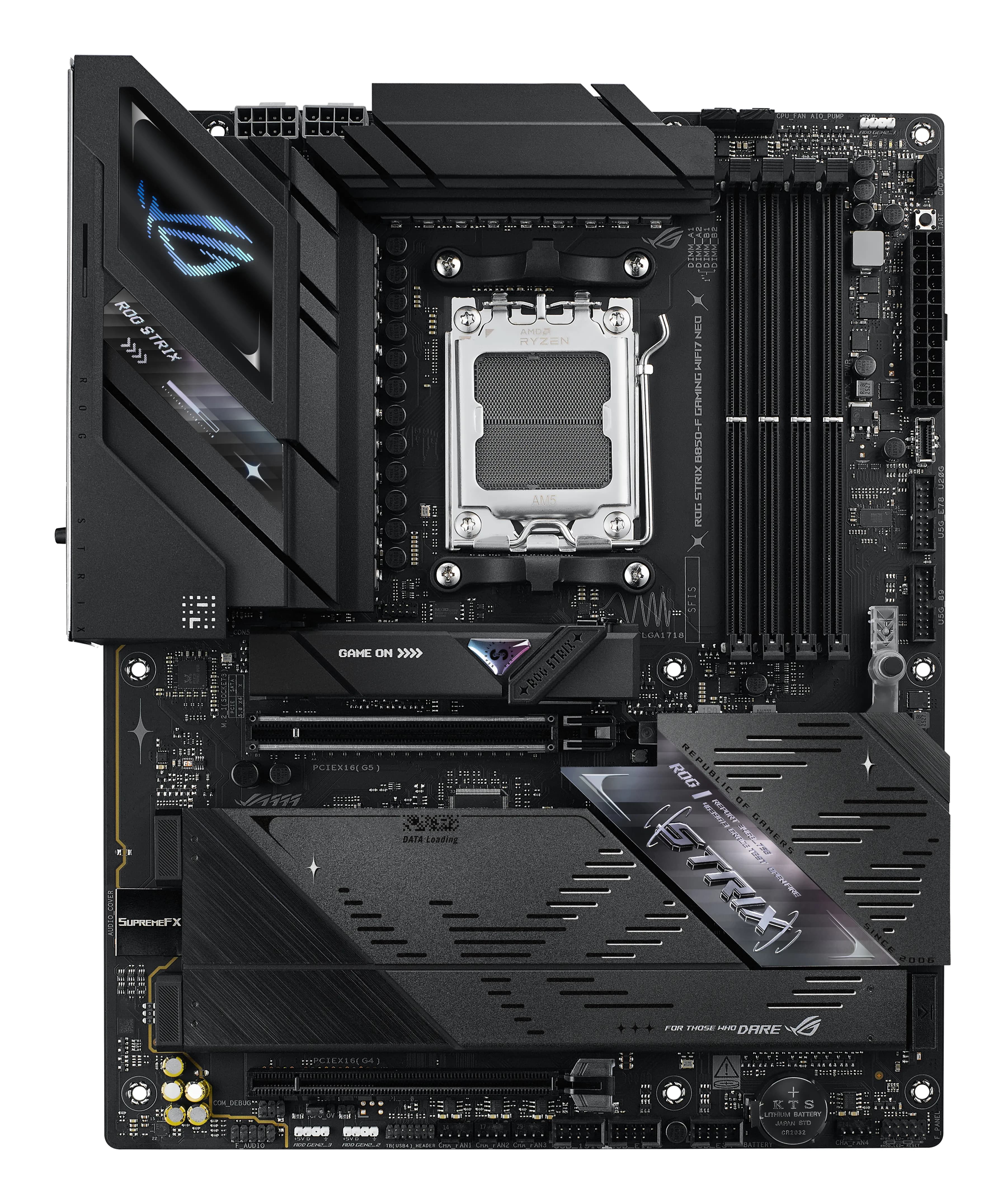 Asus ROG Strix B850-F Gaming WiFi 7 Neo AM5 ATX -emolevy