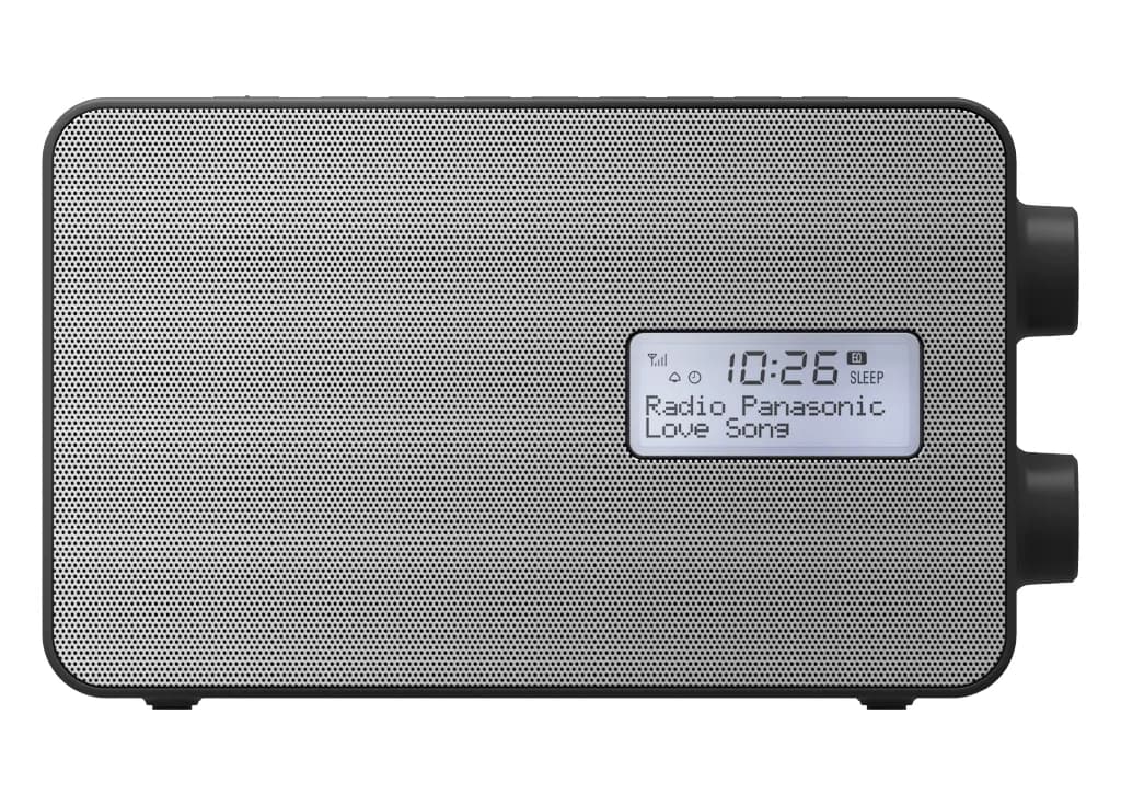 Panasonic -radio DAB+/Bluetooth, Musta