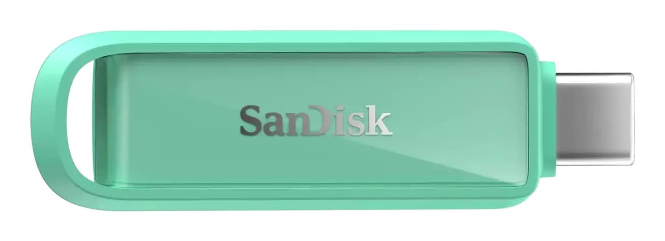 SanDisk Phone Drive USB-C 3.2 Gen 1 512 Gt -muistitikku, seafoam green