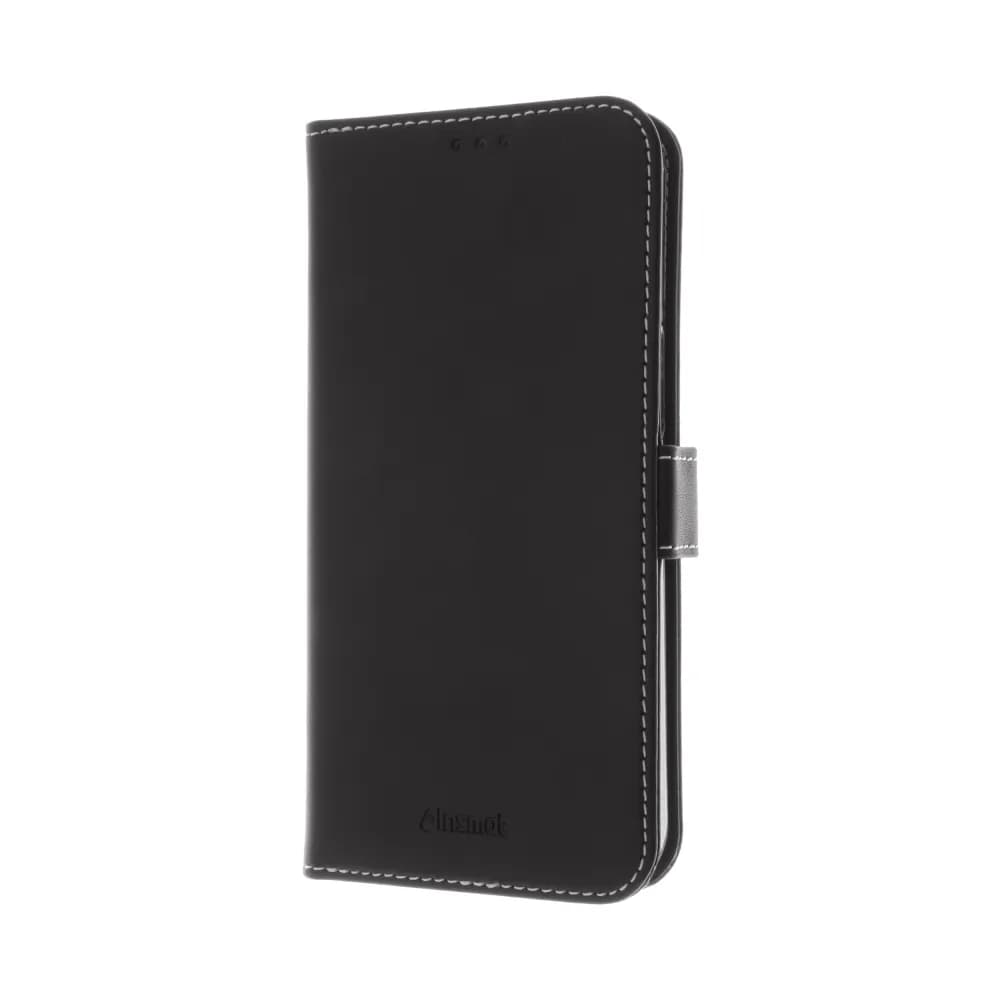 Insmat Flip Case, iPhone 15 Pro Max -lompakkokotelo, Musta