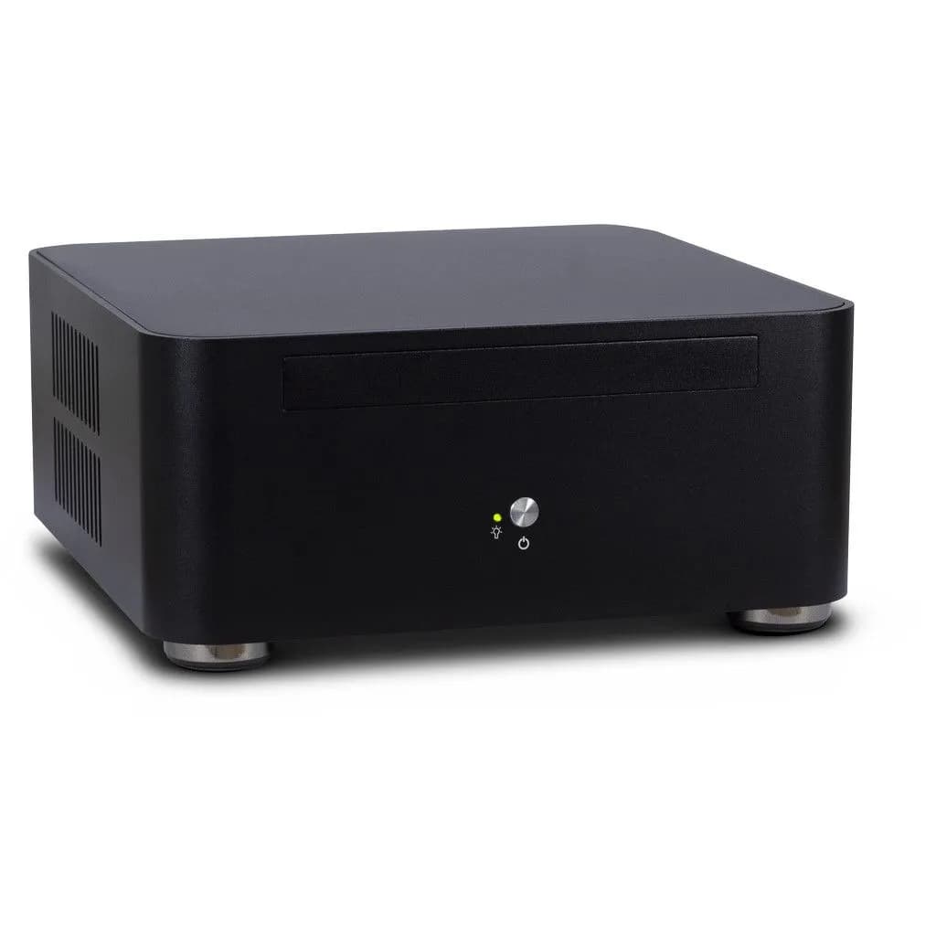 Inter-Tech A80S -mini-ITX-kotelo, musta