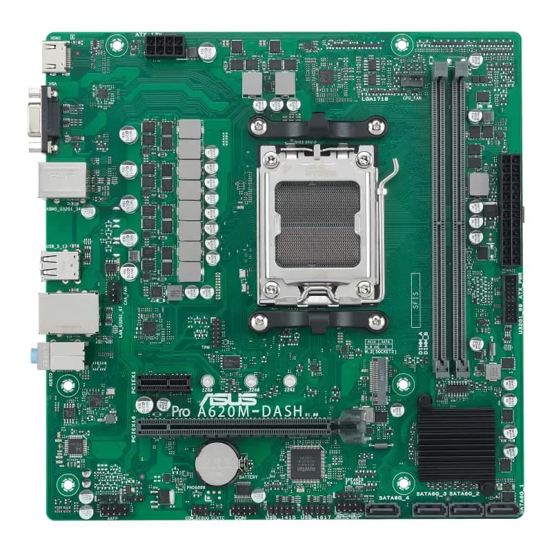 Asus A620M-DASH-CSM AM5 mATX -emolevy
