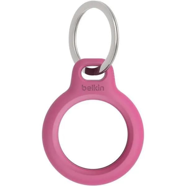Belkin Secure Holder, AirTag -avaimenperä, Vaaleanpunainen