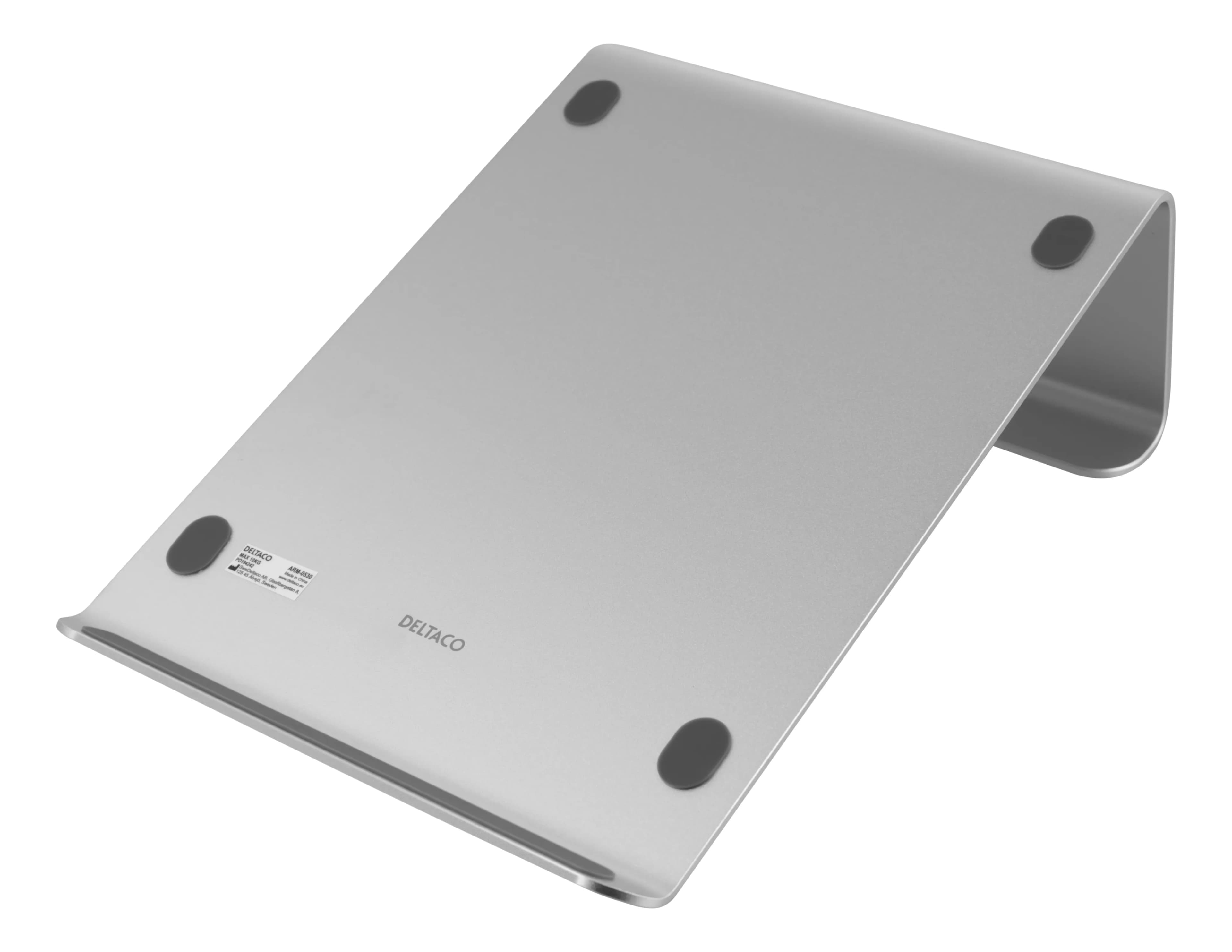 DELTACO Office, Laptop riser, 11""-15"",10kg, aluminium