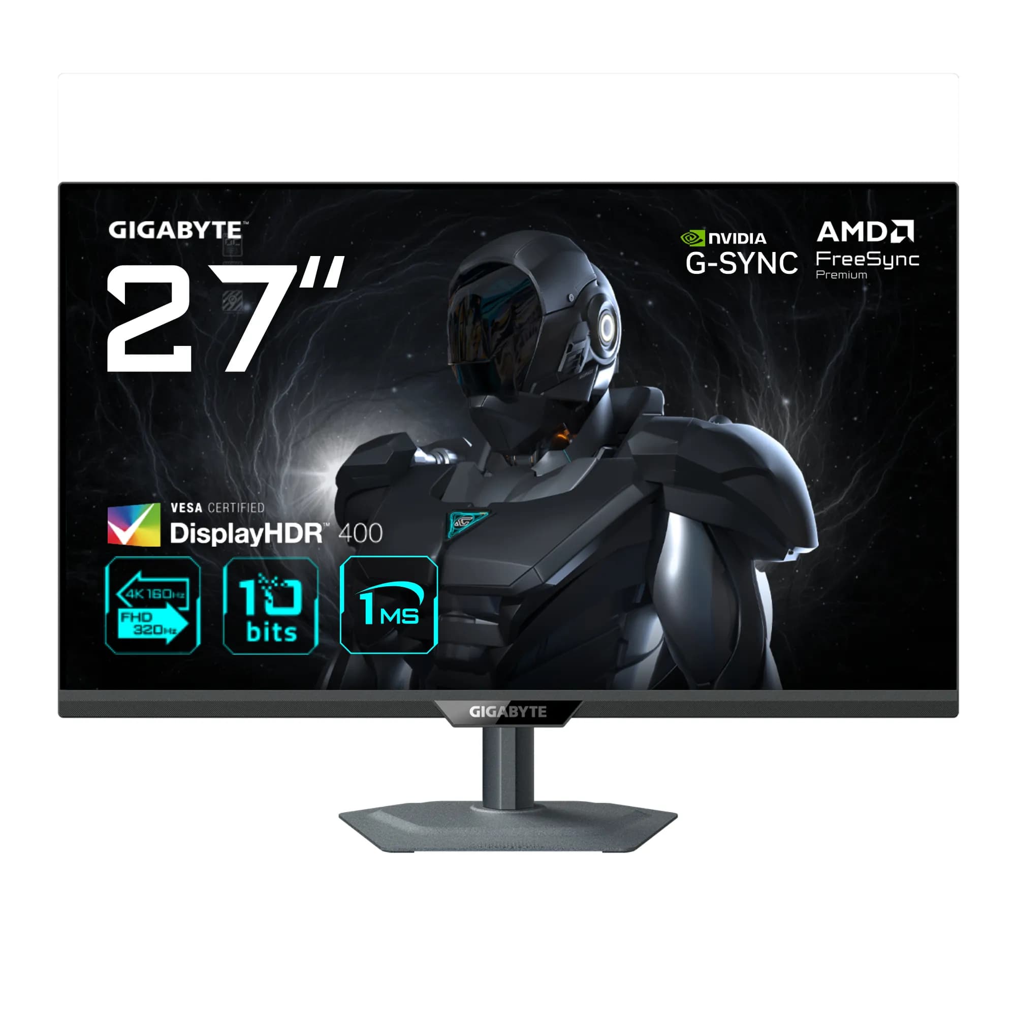 Gigabyte G27U 27"" 4K UHD, IPS -pelinäyttö, HDR