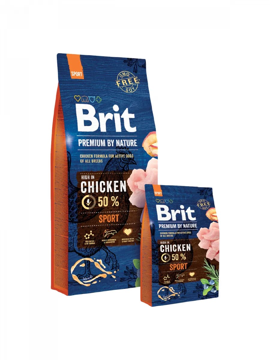 Brit Premium by Nature Sport, Koiran kuivaruoka, Adult, 15 kg