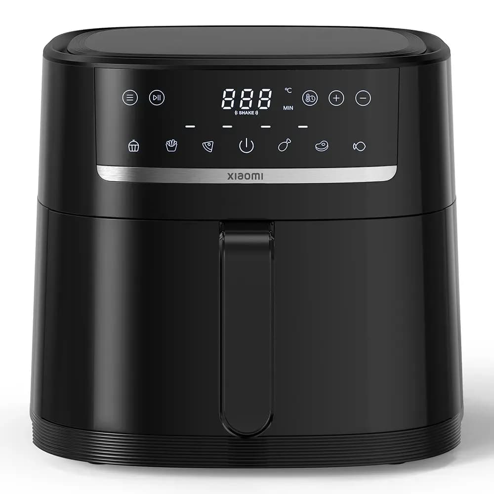 Xiaomi Air Fryer 6L, 6 l, 6 kg, 1500 W, airfryer, musta