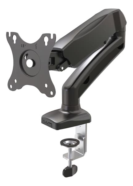 DELTACO ARM-534 -monitorivarsi yhdelle näytölle 13-32"", kaasujousella, 6.5 kg, musta
