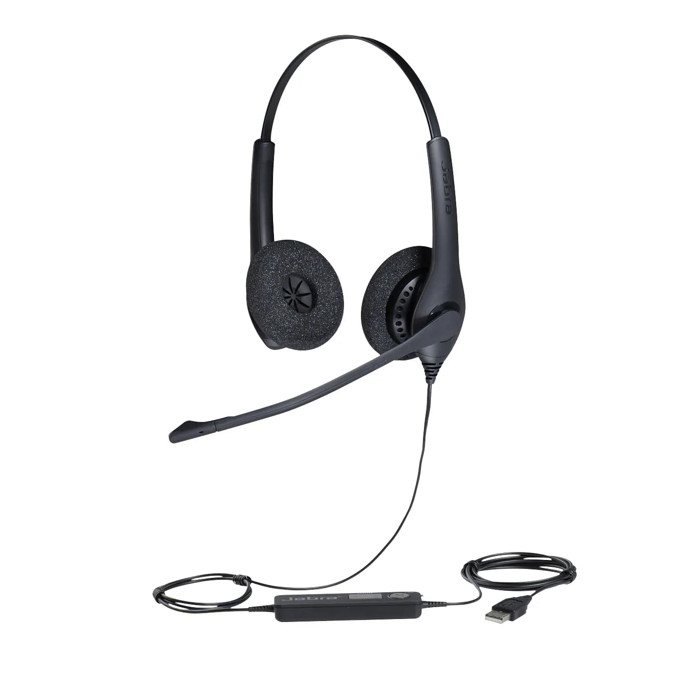 Jabra BIZ 1500 USB Duo -kuulokemikrofoni, musta