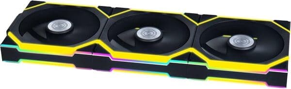 Lian Li UNI FAN SL Wireless PWM ARGB -tuuletin, nestelaakeri, 120 mm, musta