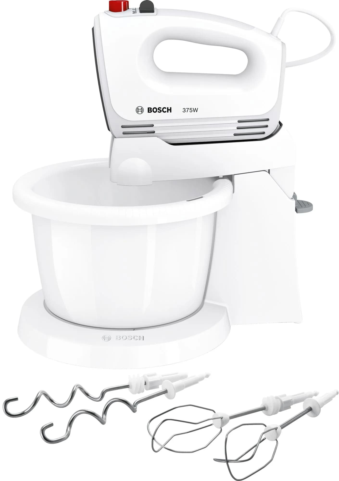 Bosch CleverMixx MFQ2600G 375 W 3 l -sähkövatkain, valkoinen