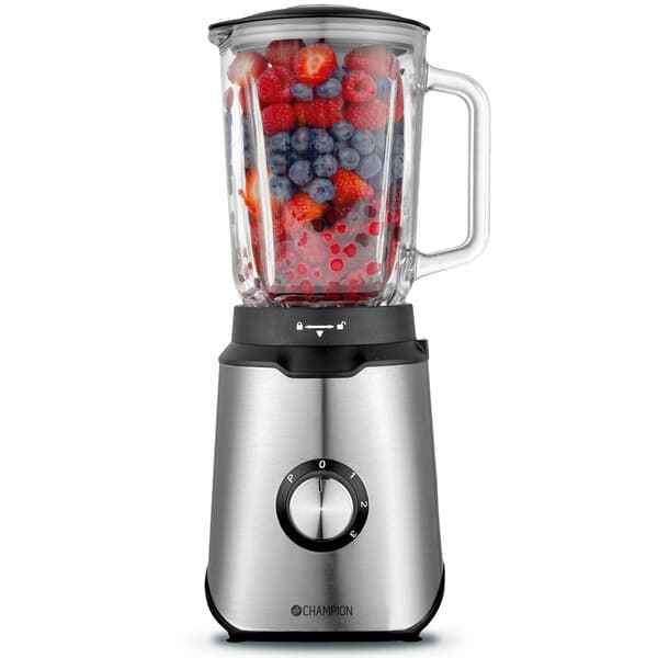 CHAMPION CHBL310 600 W 1,5 l -tehosekoitin, ruostumaton teräs