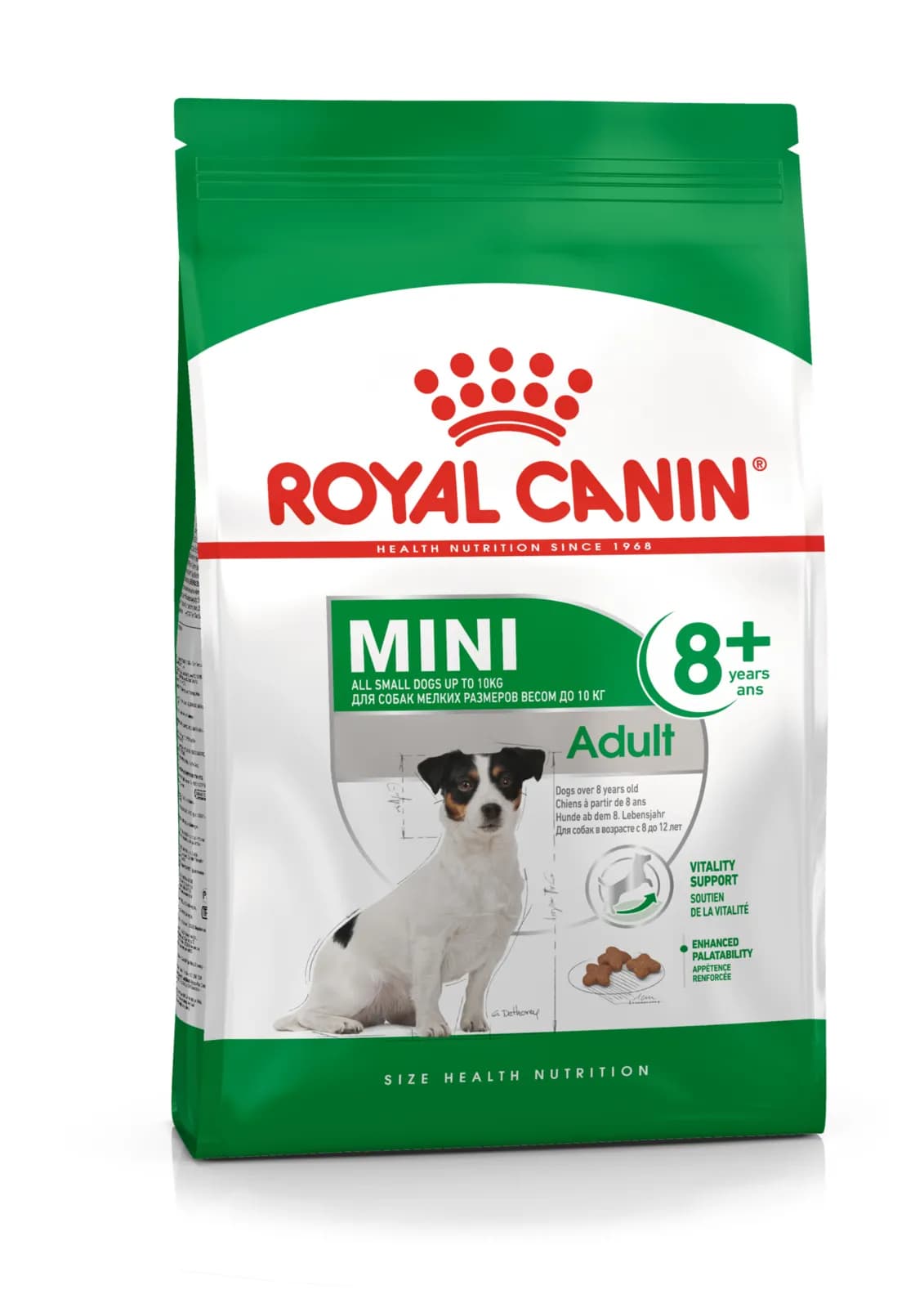 Royal Canin Mini Adult 8+, Koiran kuivaruoka, Senior, 800 g