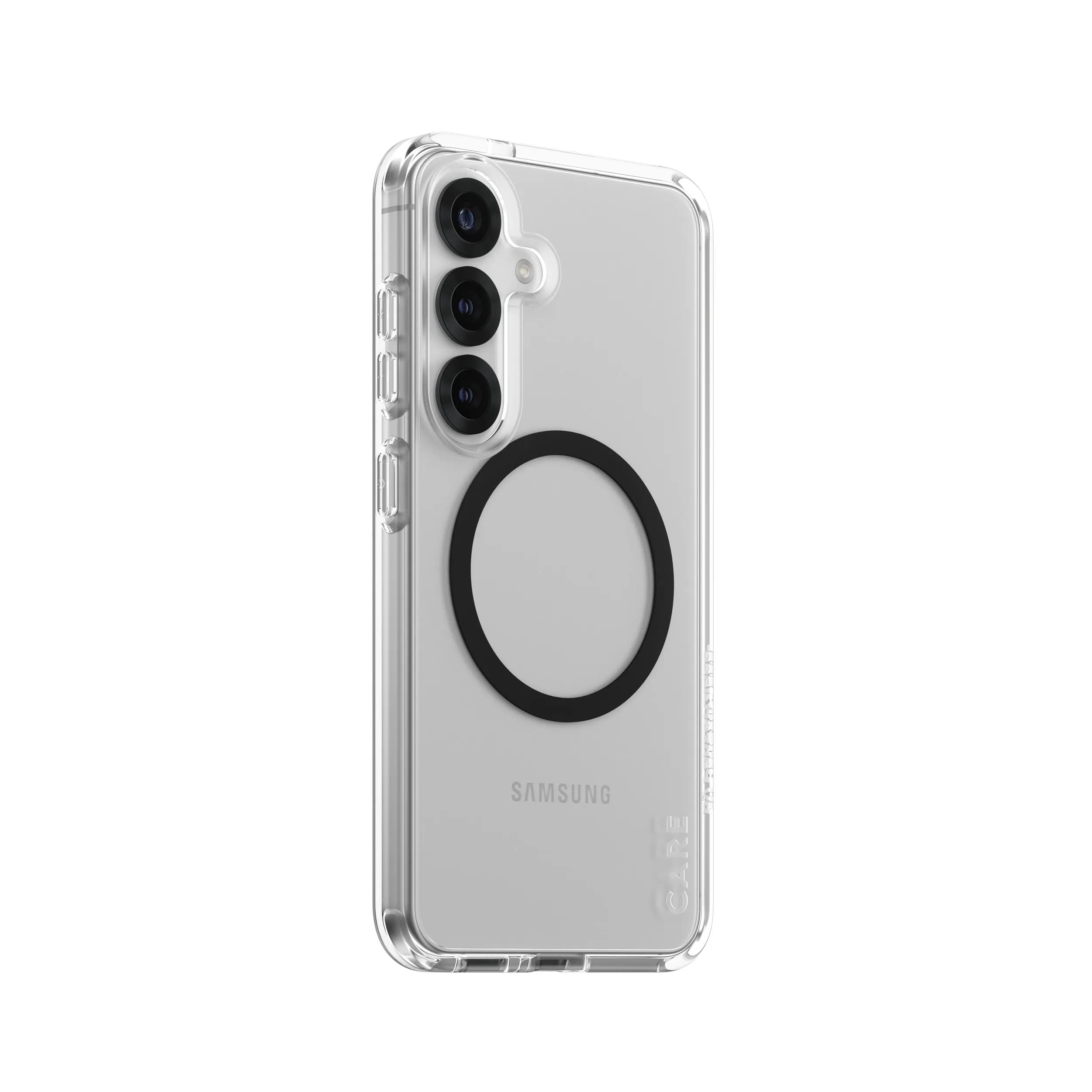 Panzerglass CARE Case Urban CB - Transparent w. Black QI Samsung S25