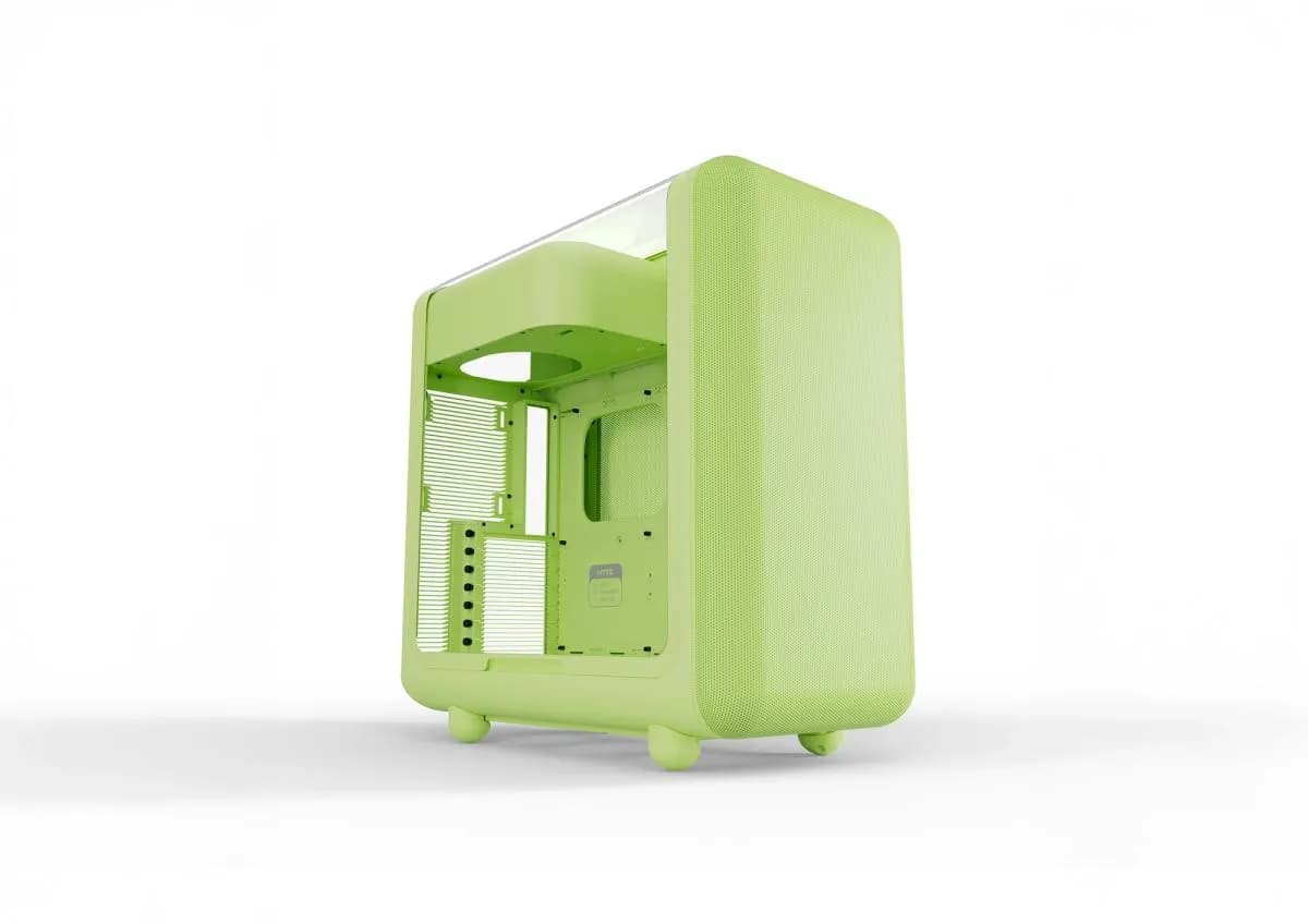 HYTE X50 -miditornikotelo ikkunalla, matcha