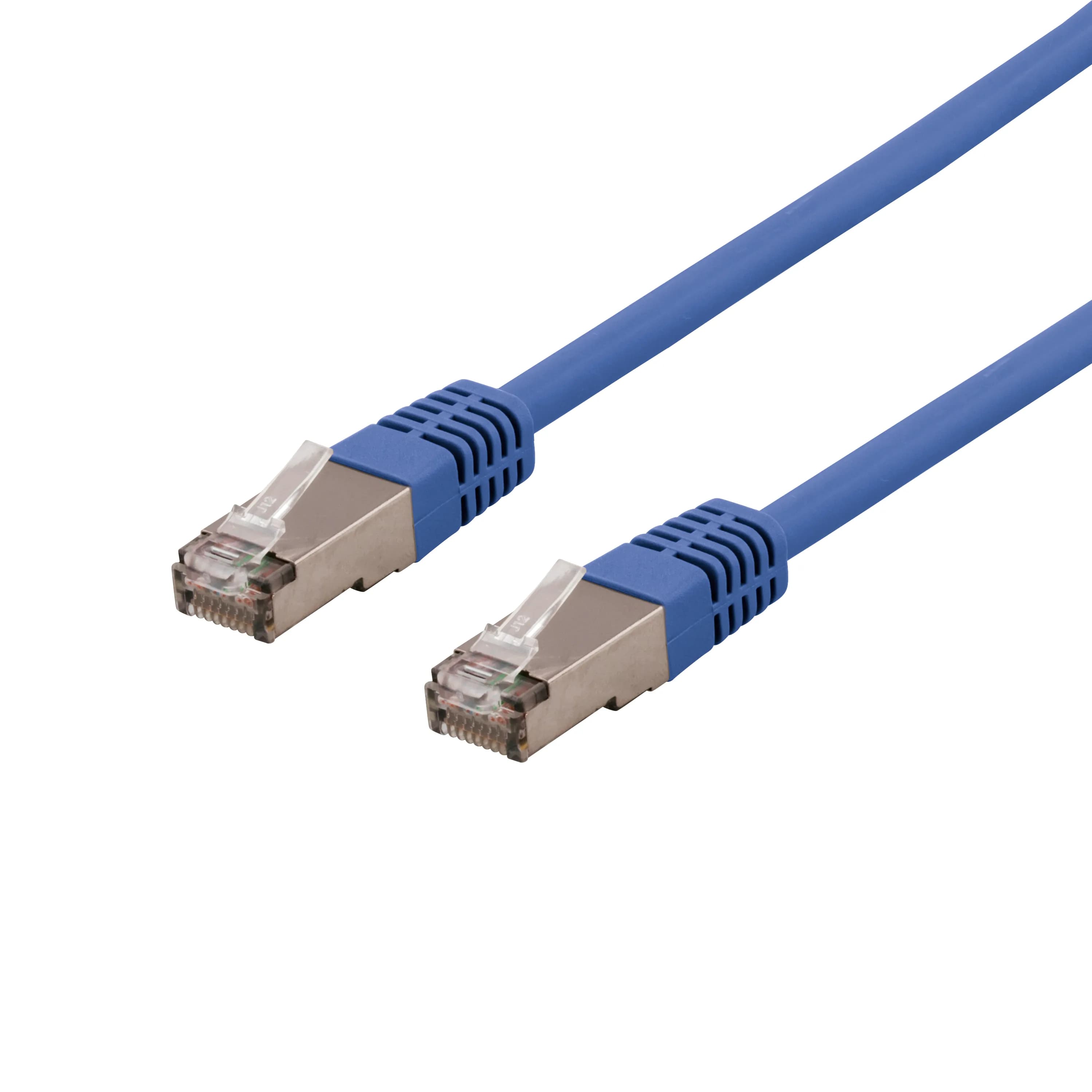 Deltaco Cat6a U/FTP RJ45 2m -verkkokaapeli, sininen