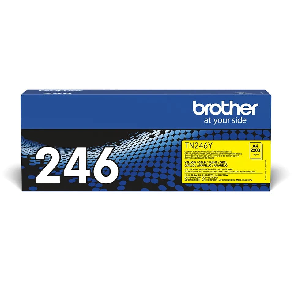 Brother TN246Y-laservärikasetti, keltainen