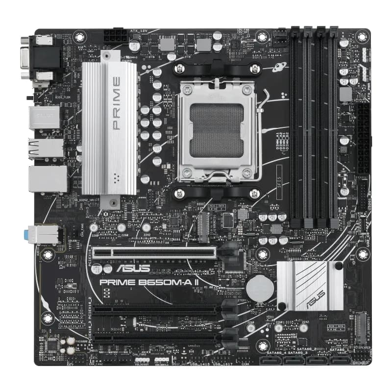 Asus PRIME B650M-A II-CSM AM5 mATX -emolevy
