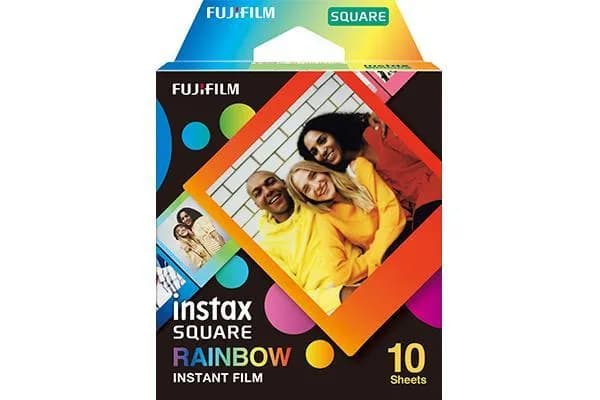 Square "Rainbow" Instant Picture Film 10 Pc(S) 76.2 X