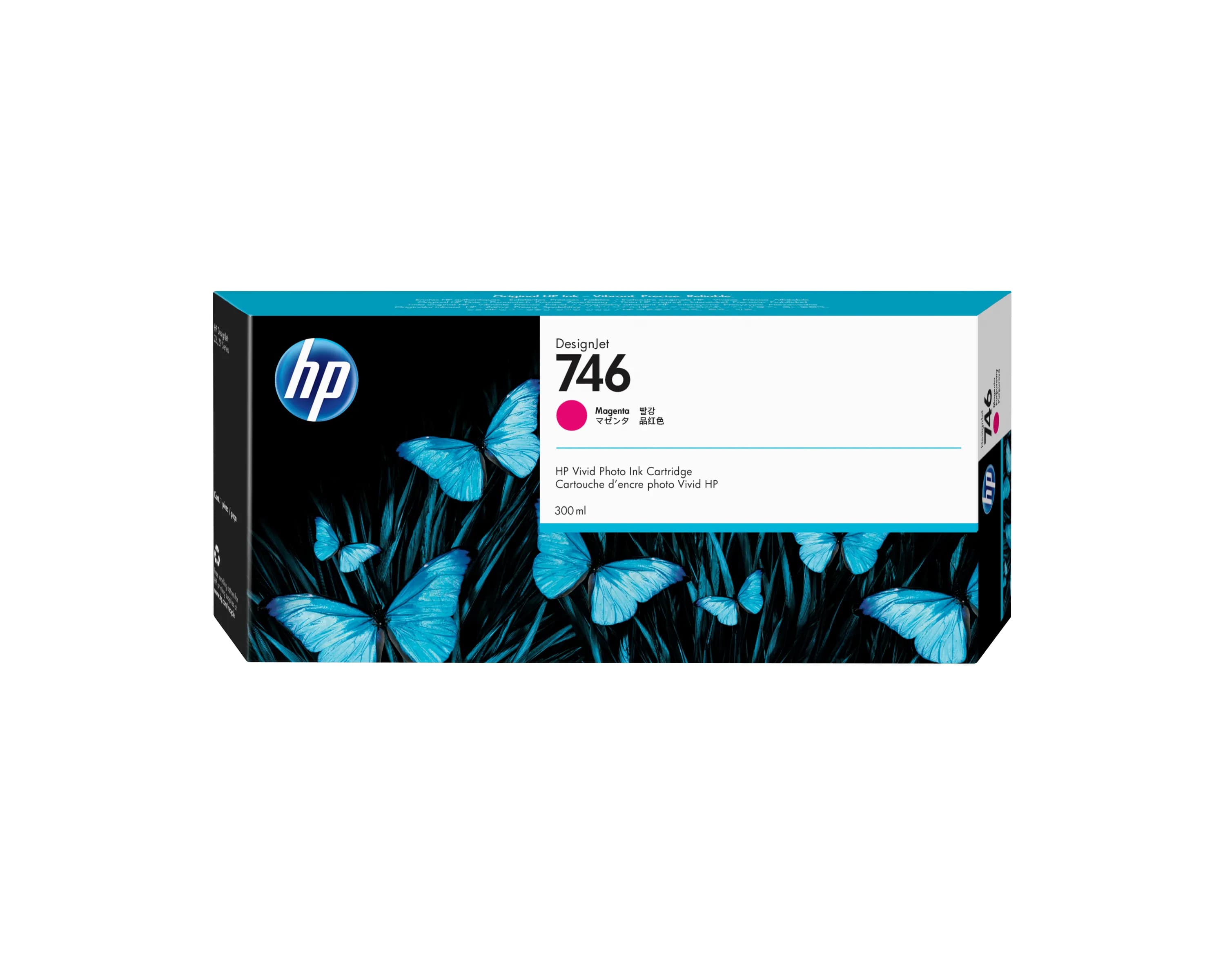 HP 746 -mustekasetti, 300 ml, magenta