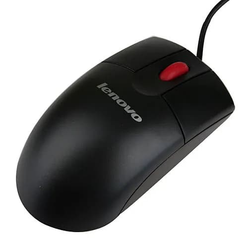 Lenovo USB Optical Wheel Mouse -langallinen hiiri, musta