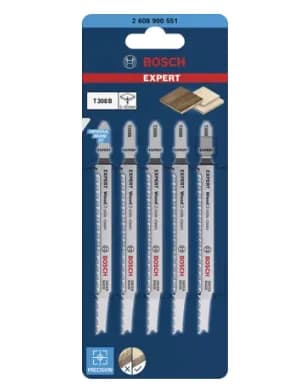 Bosch Expert Wood 2-side clean T308 B Stiksavsklinge Stiksav
