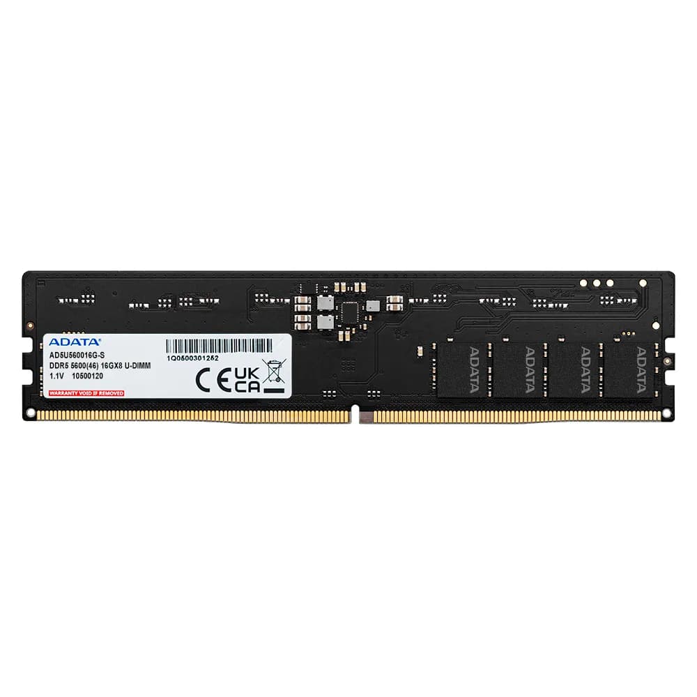 ADATA U-DIMM 8 Gt (1 x 8 Gt) DDR5 5600 MHz, CL46 -muisti (XMP)