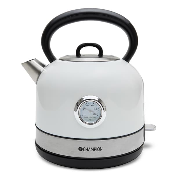 CHAMPION VK402 -vedenkeitin, 1,7 l, 2200 W, Cream White