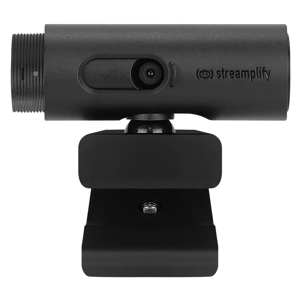 Streamplify CAM Full HD 1080p, 60fps, automaattitarkennus -webkamera + jalusta, musta