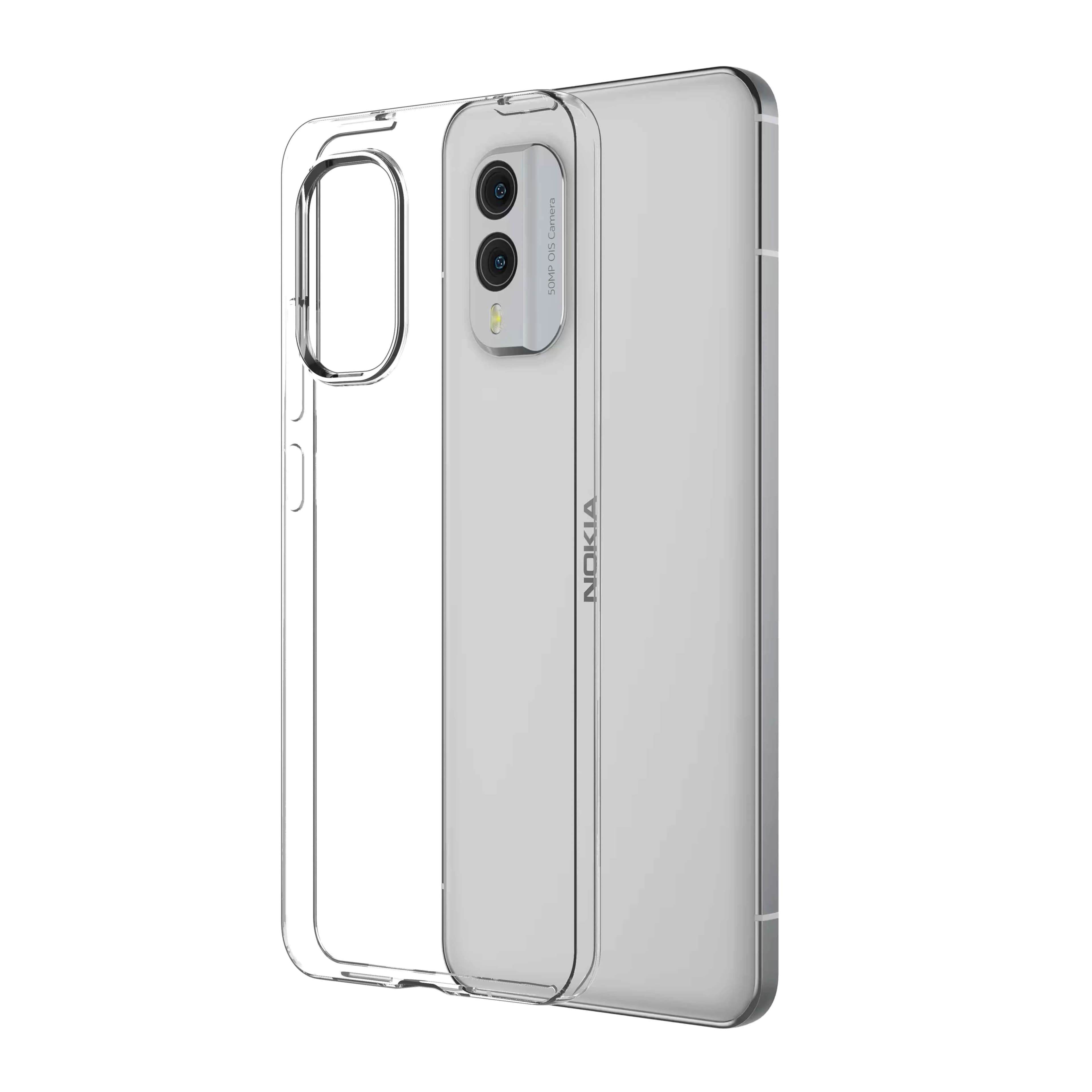 Insmat Crystal Cover, Nokia X30 -suojakuori, Läpinäkyvä