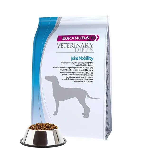 Eukanuba Veterinary Diets Joint Mobility, Koiran kuivaruoka, Adult, Painonhallinta, 12 kg