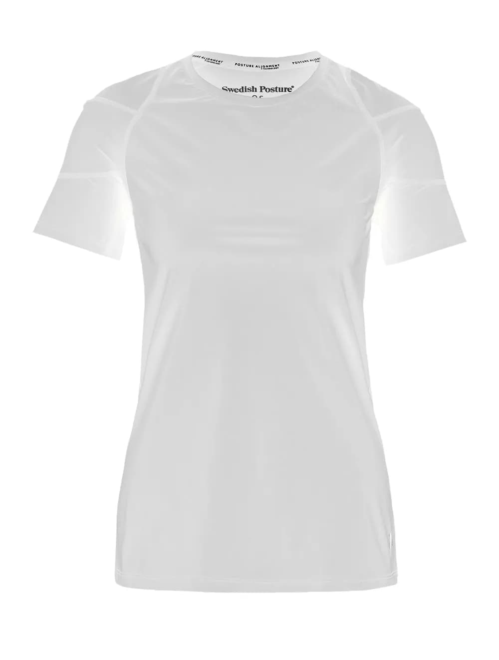 SWEDISH POSTURE T-Shirt Women Posture Reminder L White
