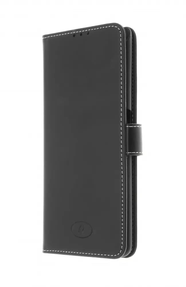 Insmat Flip Case, Galaxy A80 -lompakkokotelo, Musta