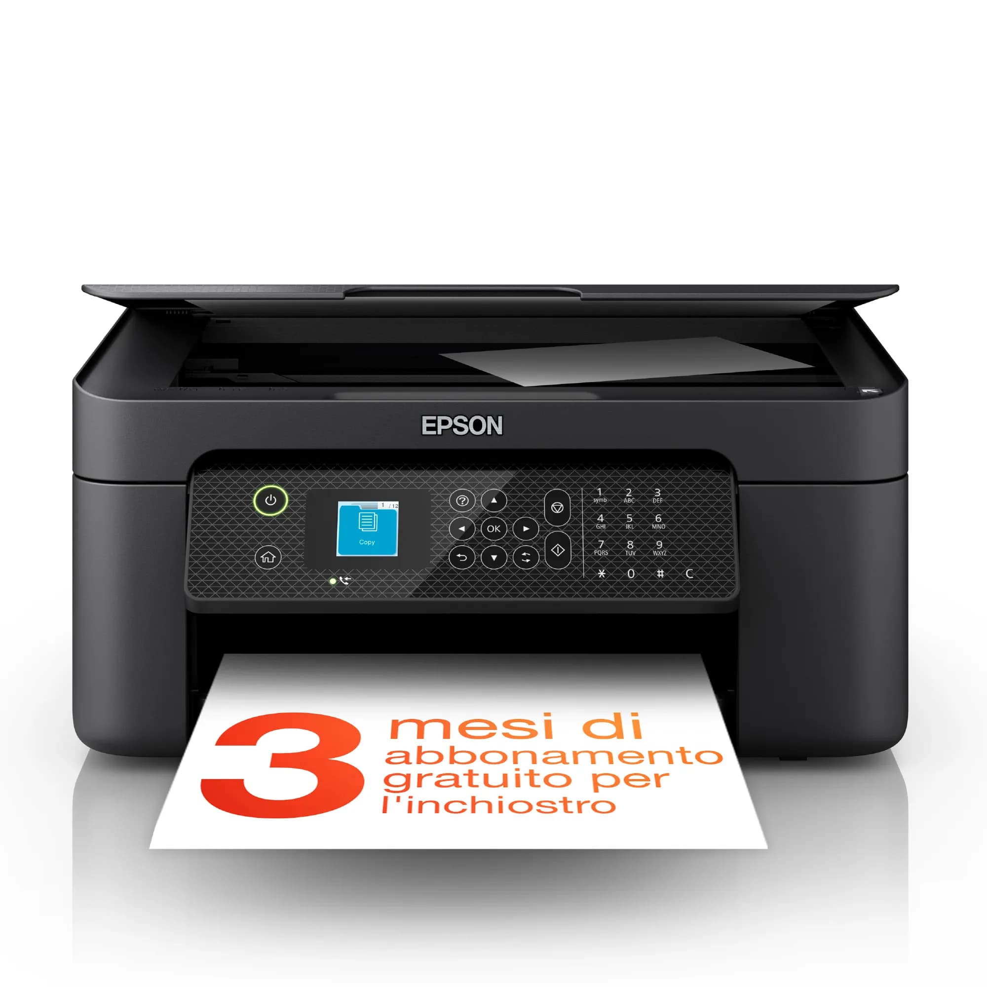 Epson Workforce WF-2910DWF -mustesuihkumonitoimilaite