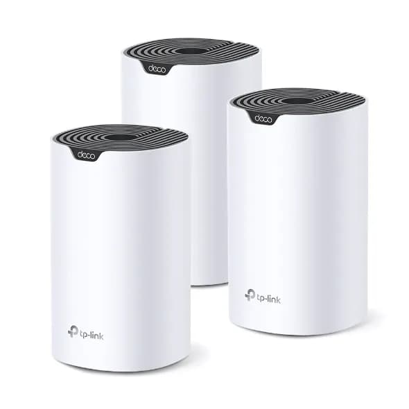 TP-Link Deco S7 -mesh WiFi -järjestelmä, Wi-Fi 5, AC1900, Dual-band, 3 kpl, valkoinen