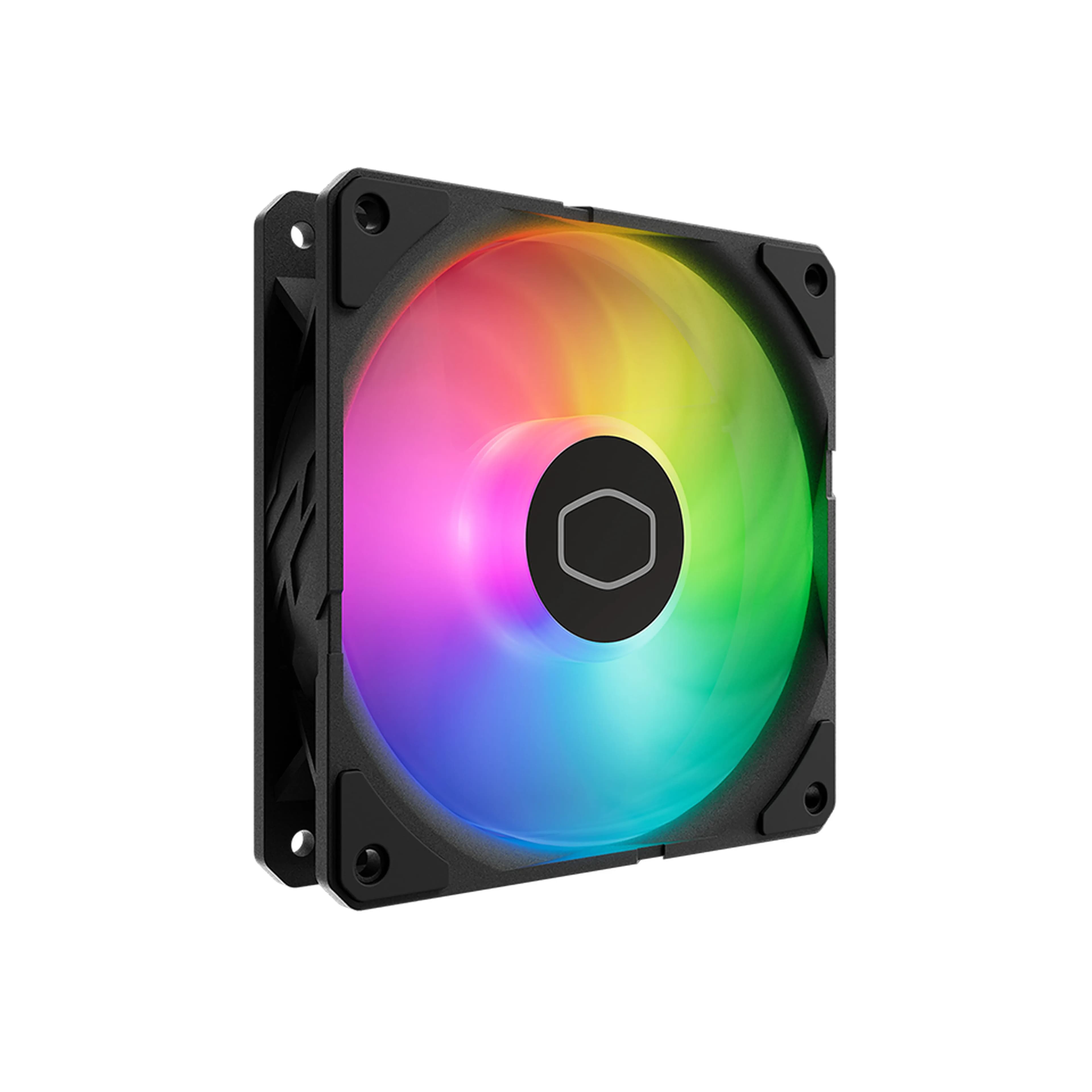 Cooler Master SickleFlow Edge 120 PWM ARGB -tuuletin, Loop Dynamic Bearing, 120 mm, musta