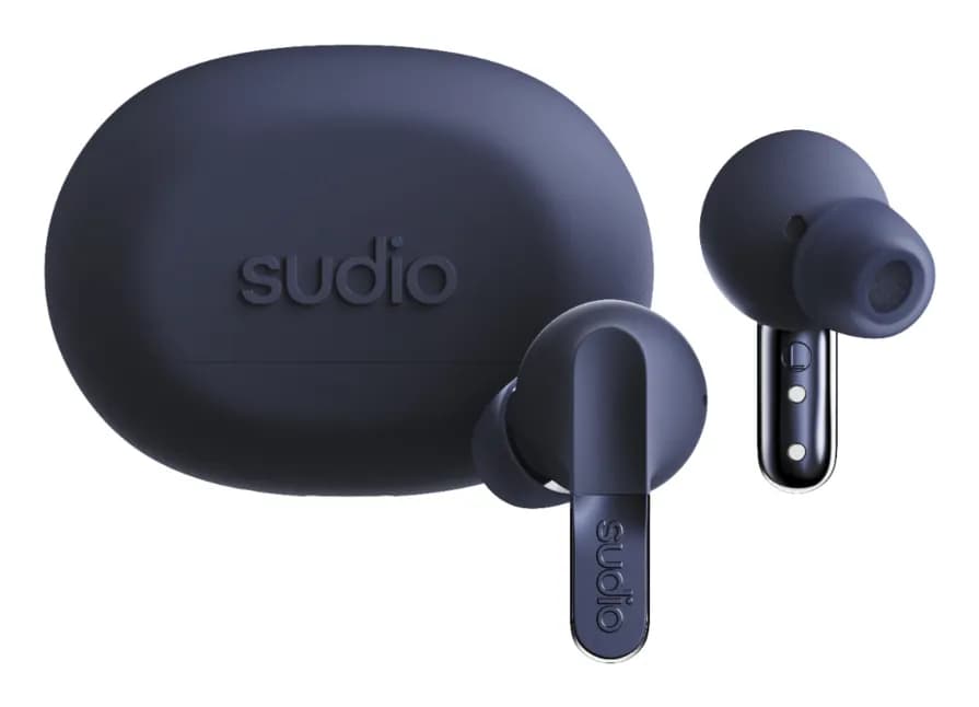 Sudio N3 Pro -langattomat nappikuulokkeet, sininen