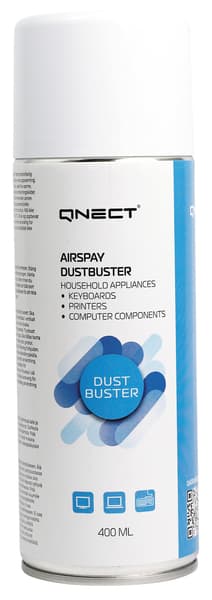 Qnect Cleaning Airspray -paineilma, 400 ml