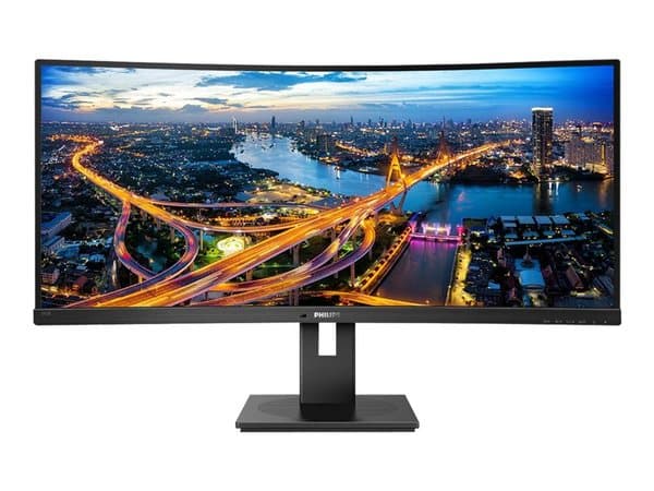 Philips B-Line 345B1C/00 34"" UWQHD, VA -kaareva näyttö, USB hub