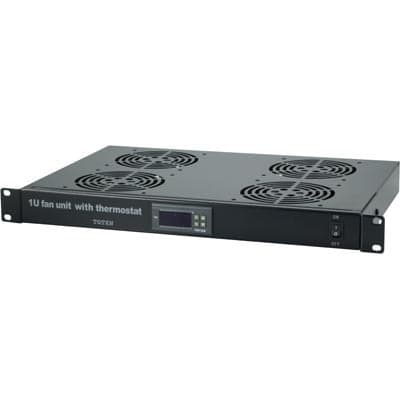 1U 19"" tuuletinsarja, 4 tuuletinta, 230V